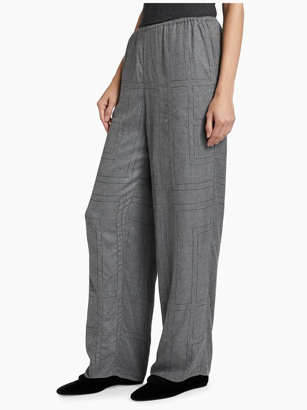 Toteme NWOT Monogram Flannel PJ Pants